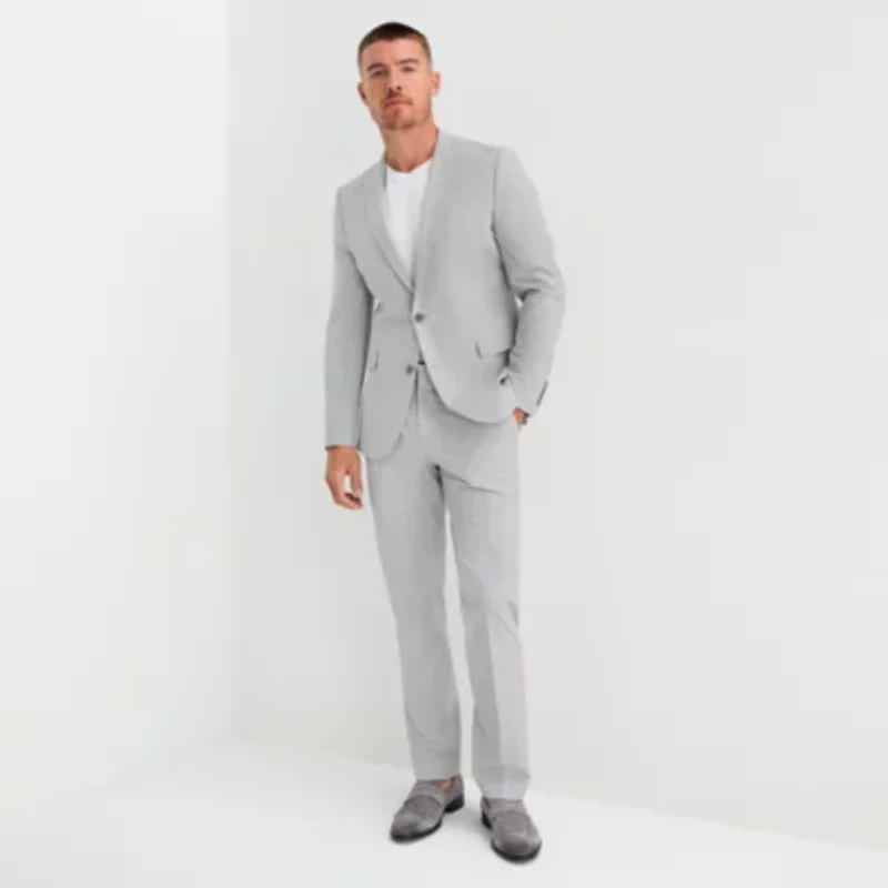 J. Ferrar Ultra Comfort Mens Slim Fit Suit Jacket