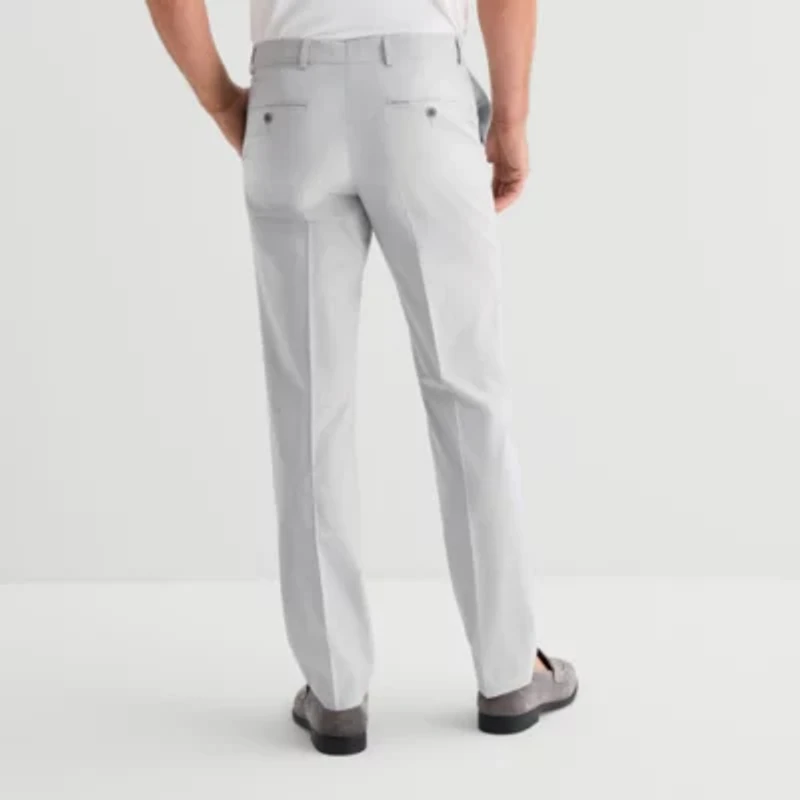 J. Ferrar Ultra Comfort Mens Slim Fit Flat Front Suit Pant