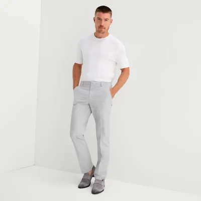 J. Ferrar Ultra Comfort Mens Slim Fit Flat Front Suit Pant