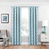 Eclipse Benchley Rod Pocket Energy Saving Blackout Single Curtain Panel