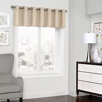Eclipse Trevi Grommet Top Scallop Valance