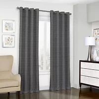 Eclipse Trevi Grommet Top Blackout Single Curtain Panel