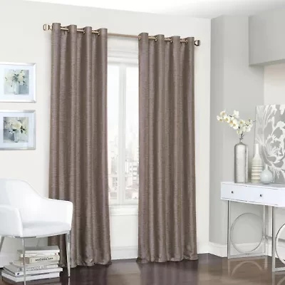 Eclipse Presto Grommet Top Energy Saving Blackout Single Curtain Panel