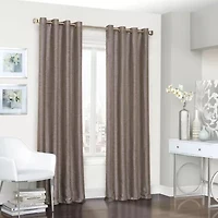 Eclipse Presto Grommet Top Energy Saving Blackout Single Curtain Panel