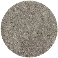 Safavieh Milan Collection Harper Solid Shag Indoor Round Area Rug