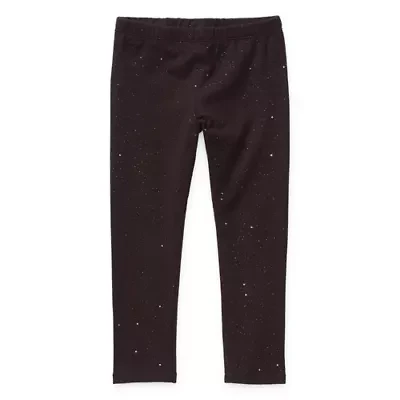 Okie Dokie Toddler Girls Full Length Cotton Leggings