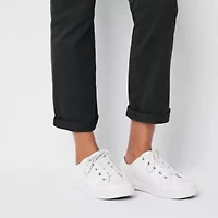 St. John's Bay Women's  Relaxed Fit Girl Friend Chino Pant