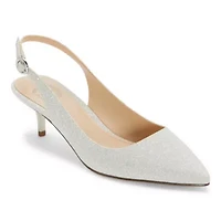 I. Miller Samaria Womens Round Closed Toe Kitten Heel Pumps