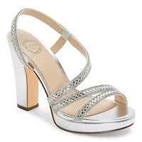 I. Miller Selwyn Womens Round Open Toe Block Heel Pumps