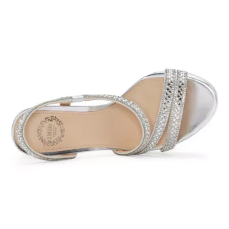 I. Miller Selwyn Womens Round Open Toe Block Heel Pumps