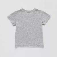 Okie Dokie Baby Boys Crew Neck Short Sleeve Regular Fit Graphic T-Shirt