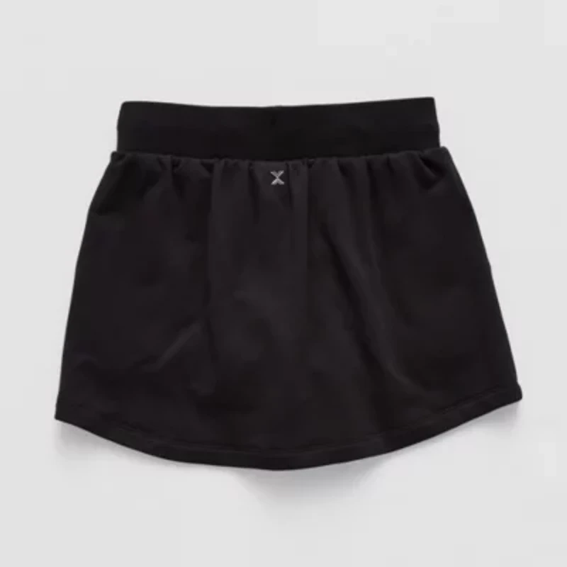 Xersion Super Soft Little & Big Kid Girls Mid Rise Fleece Skort