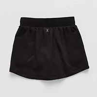 Xersion Super Soft Little & Big Kid Girls Mid Rise Fleece Skort