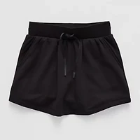 Xersion Super Soft Little & Big Kid Girls Mid Rise Fleece Skort