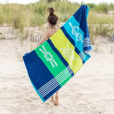 SUPERIOR® Marine Collection |100% Cotton Quick Dry Beach Towel