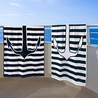SUPERIOR® Yacht Collection | 100% Egyptian Cotton Quick Dry Beach Towel