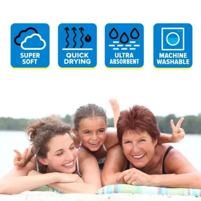 SUPERIOR® Yacht Collection | 100% Egyptian Cotton Quick Dry Beach Towel