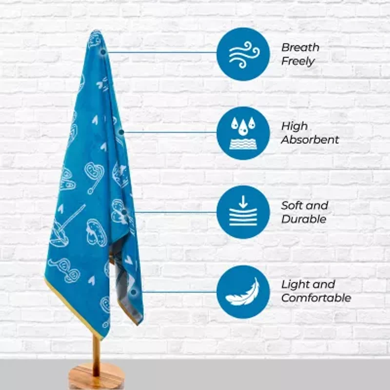 SUPERIOR® Baha Collection | 100% Cotton Quick Dry Beach Towel