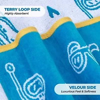SUPERIOR® Baha Collection | 100% Cotton Quick Dry Beach Towel