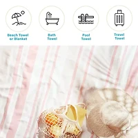 SUPERIOR® Costal Collection | 100% Cotton Quick Dry Beach Towel