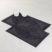SUPERIOR® Myra 2-Pc Medallion Bath Rug