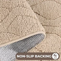 SUPERIOR® Brou 2-Pc Diamond Lattice Bath Rug