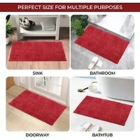 SUPERIOR® Cotton Checkers 2-Pc Bath Rug