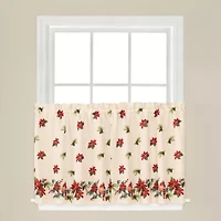 Saturday Knight Holiday Elegance Rod Pocket Window Tier