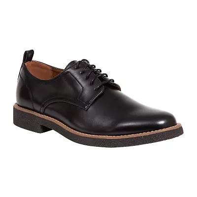 Deer Stags Highland Mens Round Oxford Shoes Wide Width