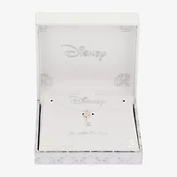 Disney Classics Womens Sterling Silver Heart Keys 16 Inch Pendant Necklace