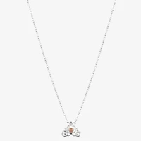 Disney Classics Womens Sterling Silver 16 Inch Pendant Necklace