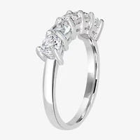 Silver Treasures Genuine Stone Sterling Band