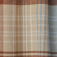 Saturday Knight Amber Plaid Rod Pocket Tailored Valance
