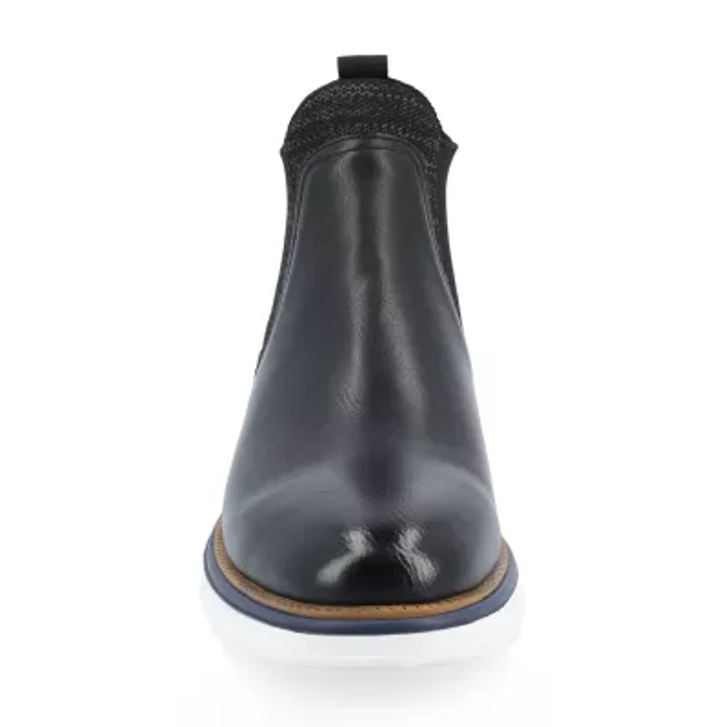 Vance Co Mens Hartwell Flat Heel Dress Boots