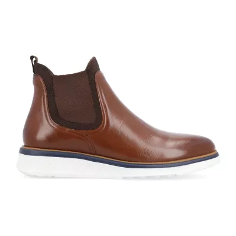 Vance Co Mens Hartwell Flat Heel Dress Boots