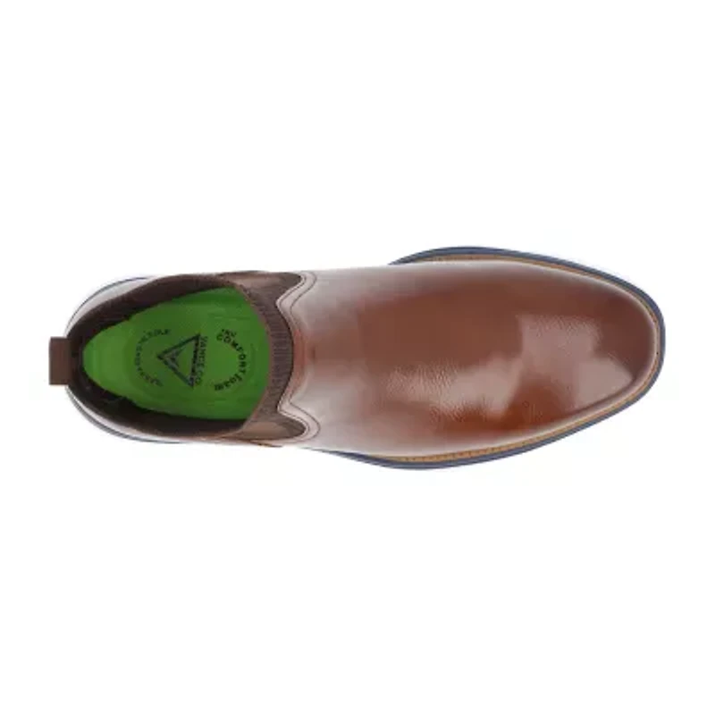 Vance Co Mens Hartwell Flat Heel Dress Boots