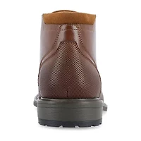 Vance Co Mens Vaughn Flat Heel Chukka Boots