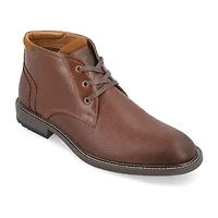 Vance Co Mens Vaughn Flat Heel Chukka Boots