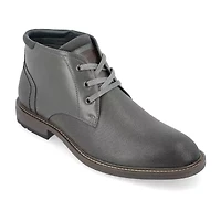Vance Co Mens Vaughn Flat Heel Chukka Boots