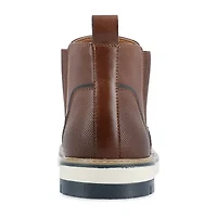 Vance Co Mens Waylon Flat Heel Chelsea Boots