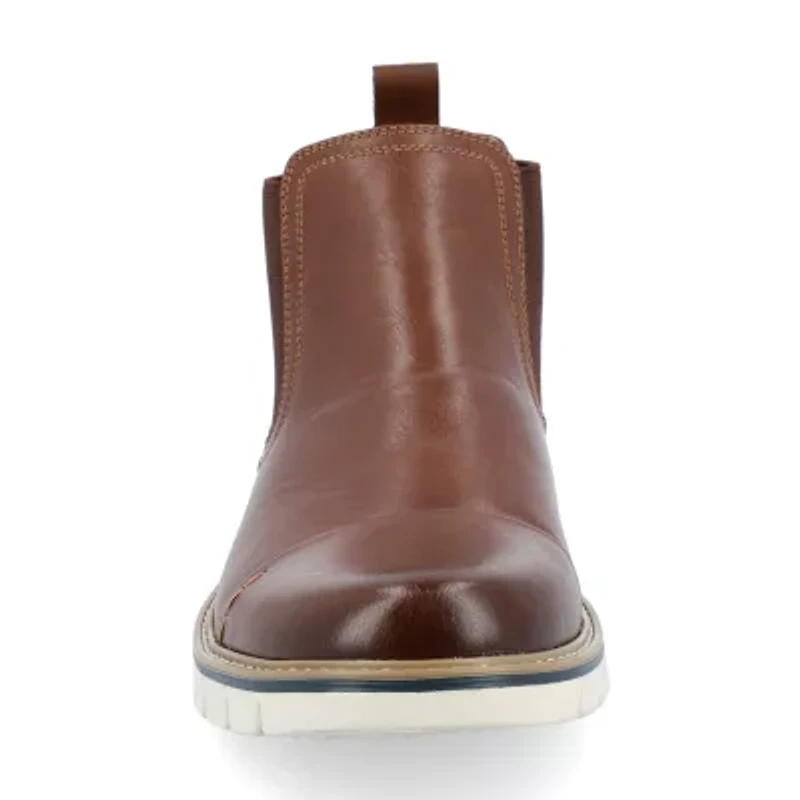 Vance Co Mens Waylon Flat Heel Chelsea Boots