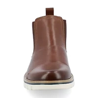 Vance Co Mens Waylon Flat Heel Chelsea Boots