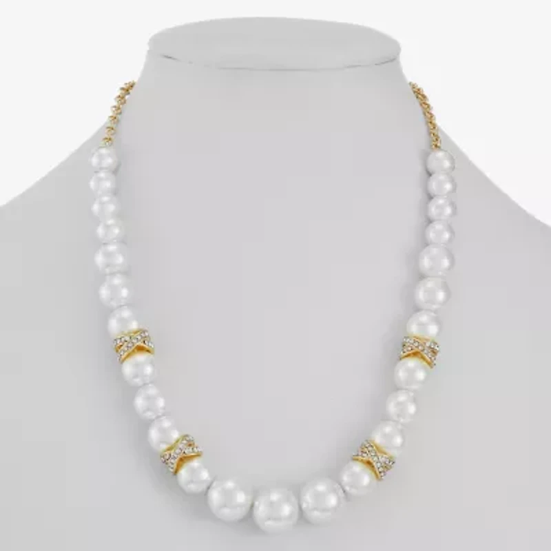 Monet Jewelry Womens 17 Inch Collar Necklace