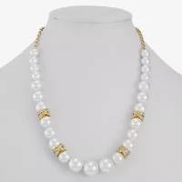 Monet Jewelry Womens 17 Inch Collar Necklace