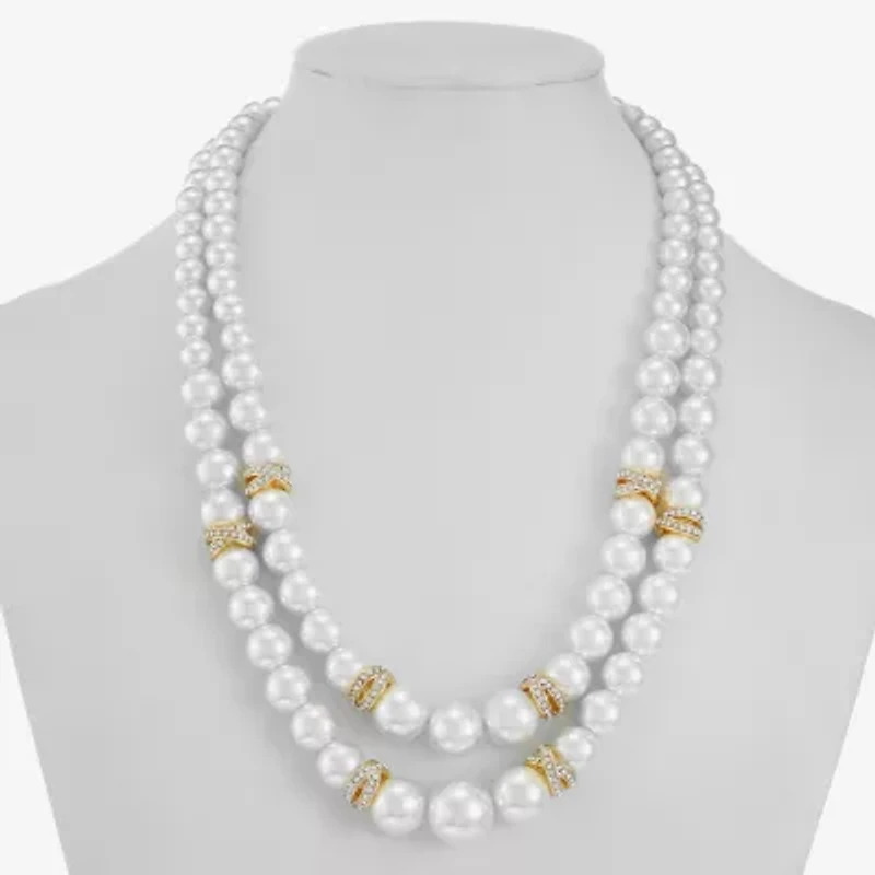 Monet Jewelry Womens 20 Inch Strand Necklace