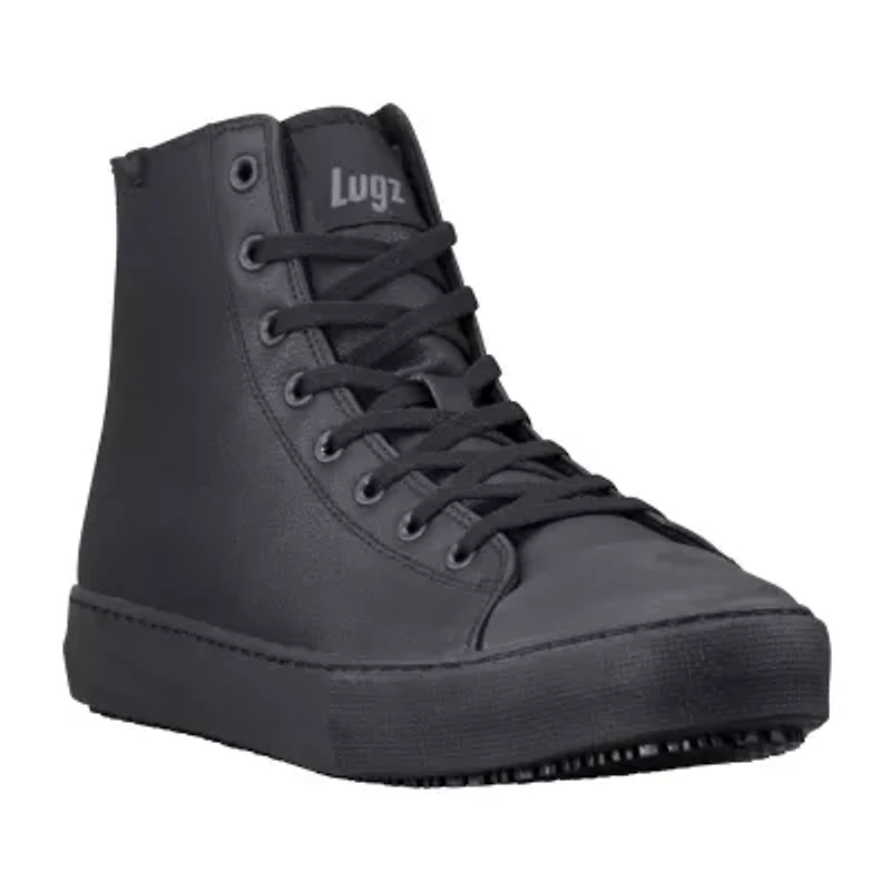 Lugz Stagger Hi Slip Resistant Mens Cap Closed Toe Work Shoes