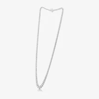 (H-I / I1) Womens 5 CT. T.W. Lab Grown White Diamond 10K or 14K Yellow Gold Tennis Necklaces