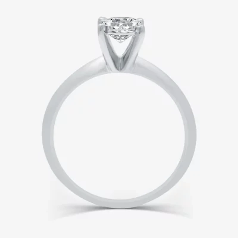 1 CT. T.W. Natural Diamond Round Solitaire Bridal Set 10K Gold