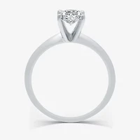 1 CT. T.W. Natural Diamond Round Solitaire Bridal Set 10K Gold