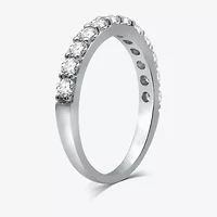 (H-I / I1) Round 1 1/2 CT. T.W. Lab Grown Diamond Bridal Set 10K or 14K Gold